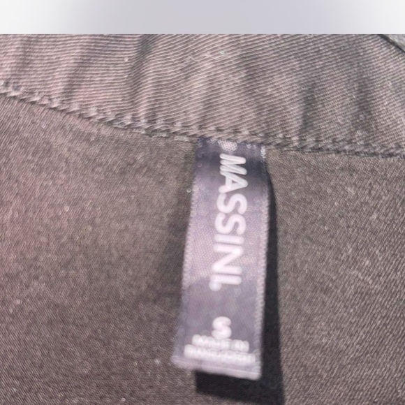 Women's Black Denim Jacket - Picture 2 of 3